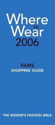 Where wear paris 2006 - where,